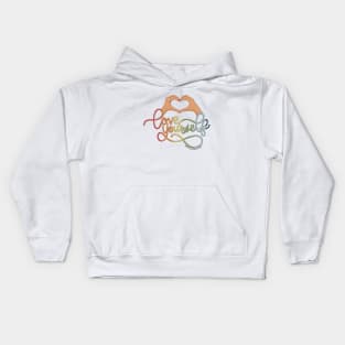 Love yourself Kids Hoodie